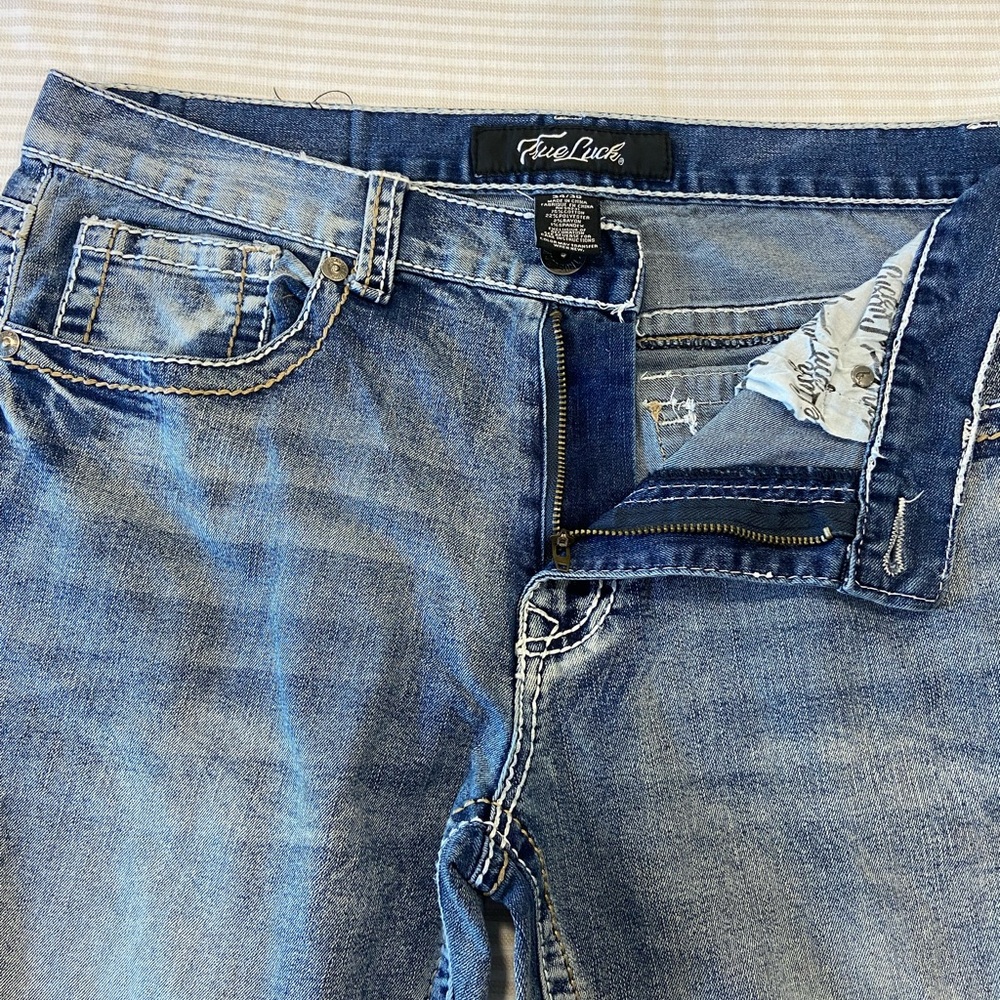 True Rock Men's Straight Fit Jeans - Blue